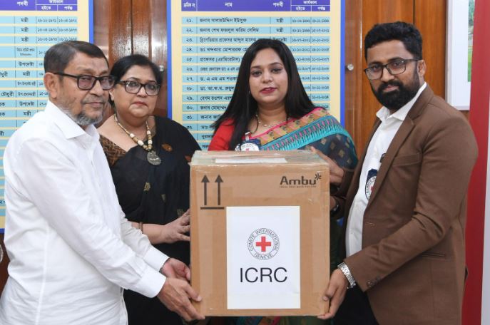 হাম মোকাবিলায় বাংলাদেশকে চিকিৎসা সামগ্রী দিলো আইসিআরসি