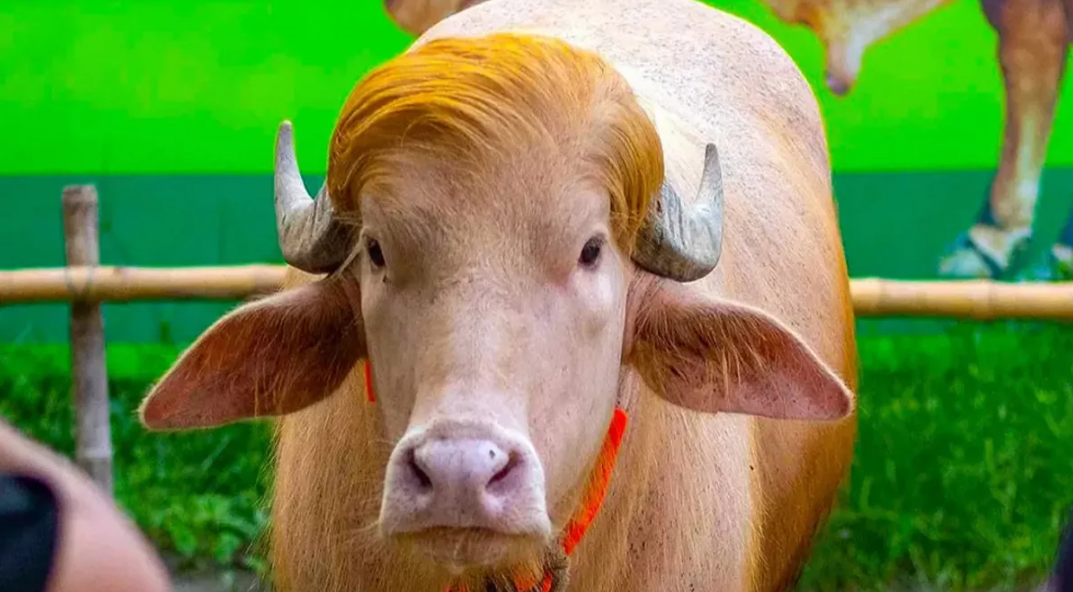 জাতীয় চিড়িয়াখানায় আলোচিত ‘সাদা মহিষ’ দেখতে দর্শনার্থীদের উপচেপড়া ভিড়