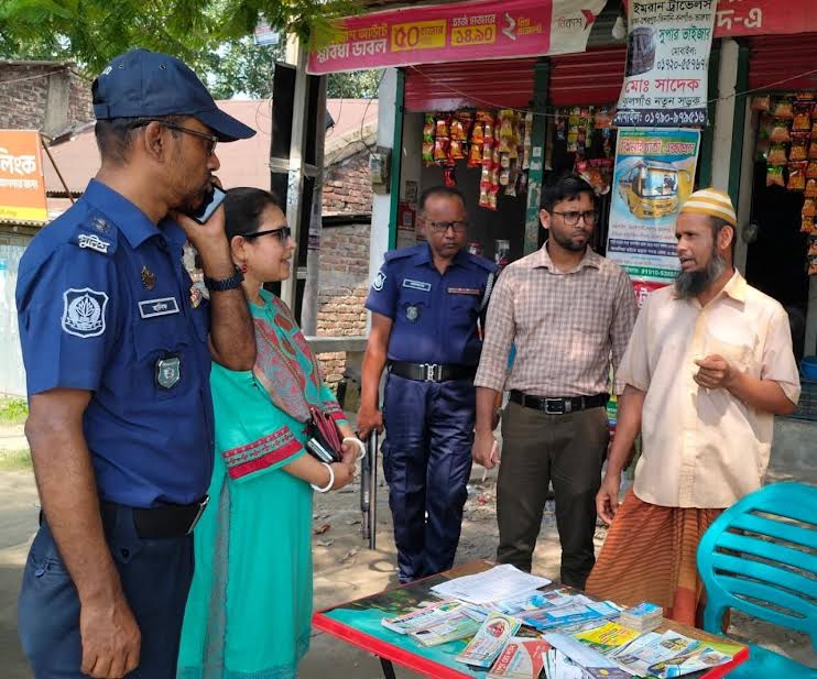 শেরপুরে অতিরিক্ত ভাড়া আদায়ের দায়ে জরিমানা