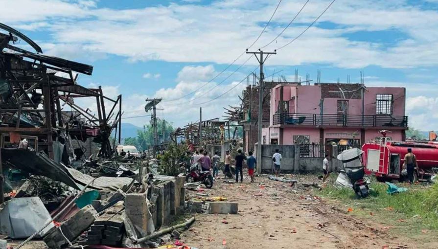 মিয়ানমারের বিদ্রোহী নিয়ন্ত্রিত এলাকায় বিস্ফোরণে হতাহত অন্তত ১১৬