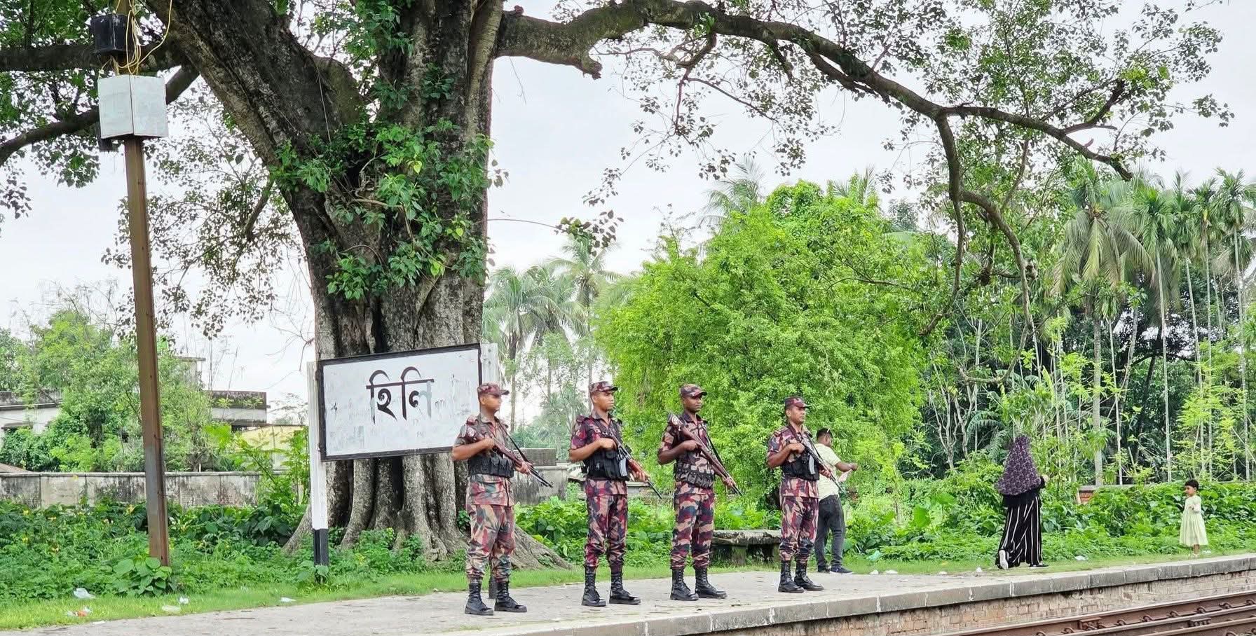 দিনাজপুর সীমান্তে চামড়া পাচার রোধে বিজিবি টহল জোরদার 