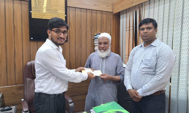 সরকারি চাকরিরত অবস্থায় মৃত্যুবরণকারীর পরিবার পেল আর্থিক অনুদান