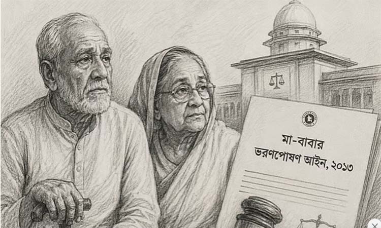 পিতা ও মাতার ভরণ-পোষণ নিশ্চিত করতে কঠোর আইন রয়েছে দেশে