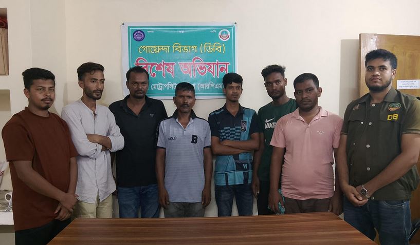 আরপিএমপির বিশেষ অভিযানে ২৪ ঘণ্টায় ৩০ জন গ্রেফতার