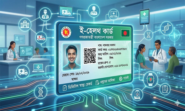 প্রতিটি নাগরিক পাবেন 'ই-হেলথ কার্ড', ইউনিয়নে হবে আধুনিক স্বাস্থ্য ইউনিট