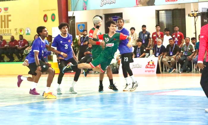 আইএইচফ ট্রফিতে অনূর্ধ্ব-১৮ বিভাগে মালদ্বীপকে হারাল বাংলাদেশ