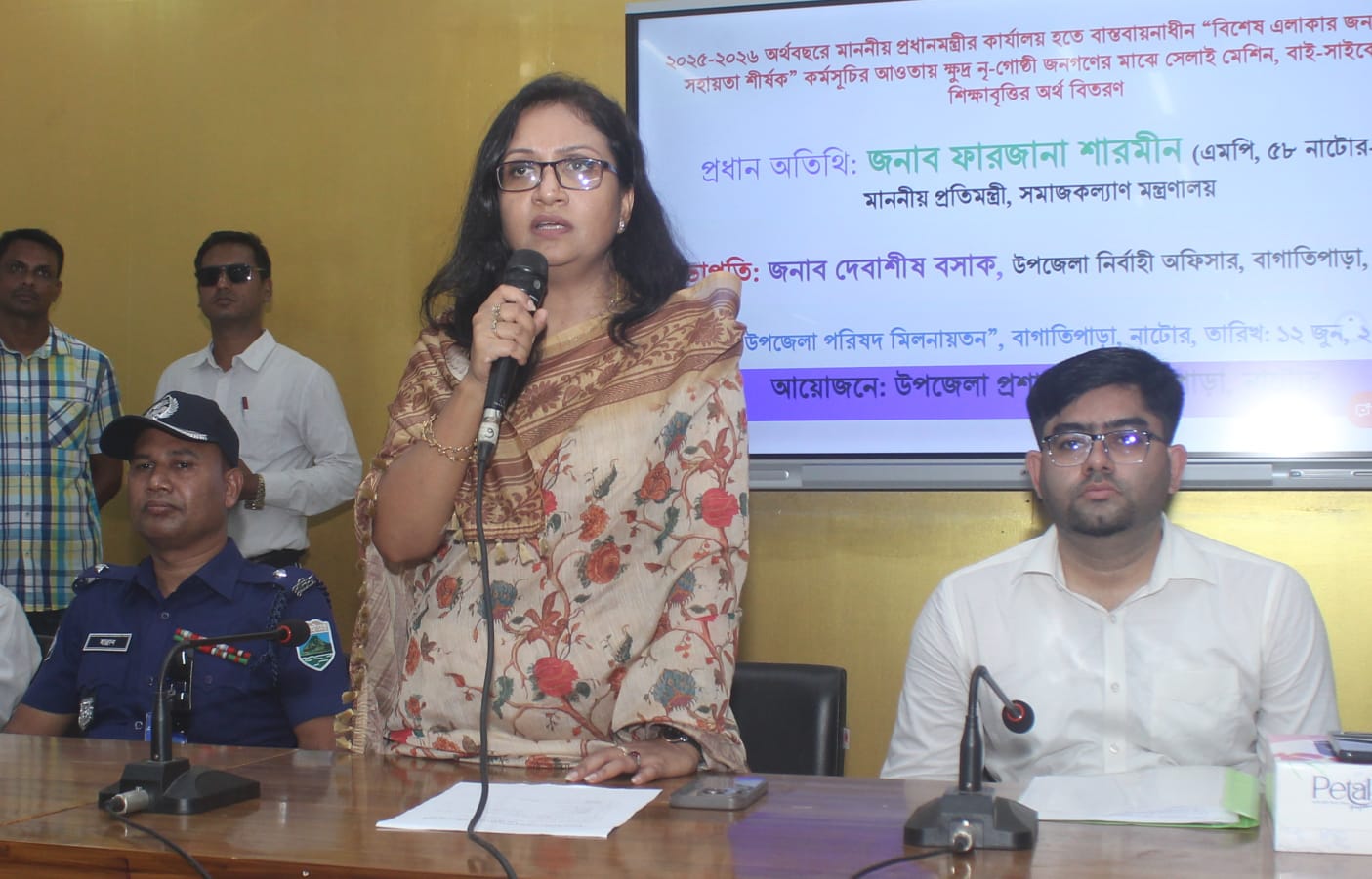 সাধারণ মানুষের জীবনমান উন্নয়নে কাজ করছে সরকার : সমাজকল্যাণ প্রতিমন্ত্রী