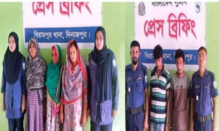 দিনাজপুরে ৫ মাদক ব্যবসায়ীর কারাদণ্ড