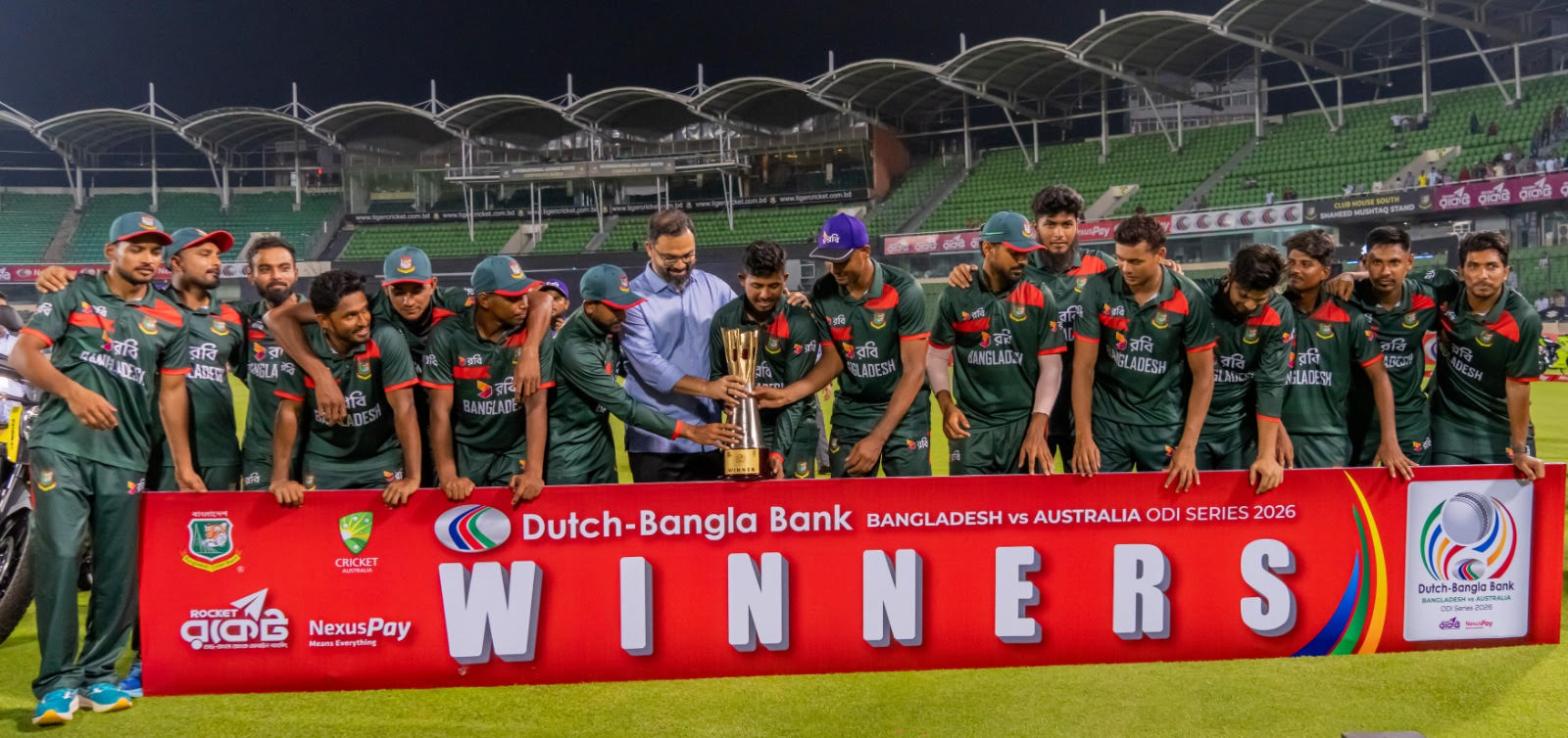 অস্ট্রেলিয়াকে হোয়াইটওয়াশ করতে পারল না বাংলাদেশ