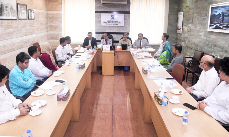 ঢাবিতে জলবায়ু-সহনশীলতা উন্নয়নে আন্তর্জাতিক গবেষণা প্রকল্পের উদ্বোধন
