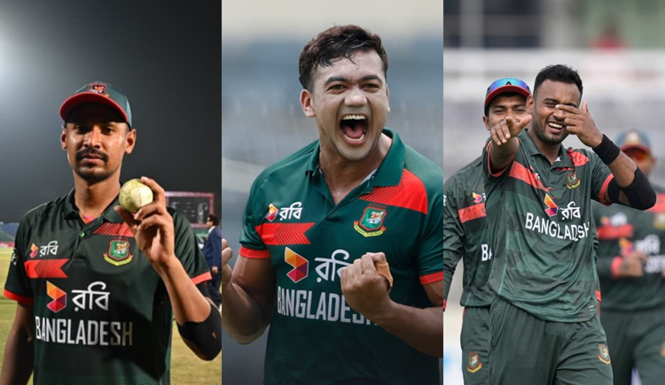 র‌্যাংকিংয়ে বড় লাফ মুস্তাফিজ-তাসকিন ও শরিফুলের