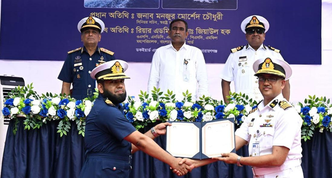 নৌবাহিনীর ডকইয়ার্ডে ৫টি রিভারাইন পেট্রোল ভেসেল নির্মিত হচ্ছে