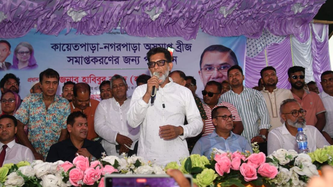 উন্নয়নের মাধ্যমে জনগণের প্রত্যাশা পূরণ করবে সরকার: প্রতিমন্ত্রী হাবিবুর রশিদ