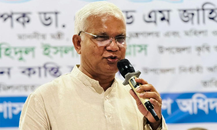 জনগণের ঐক্যের কাছে কোনো ষড়যন্ত্র টিকবে না : ডা. জাহিদ 