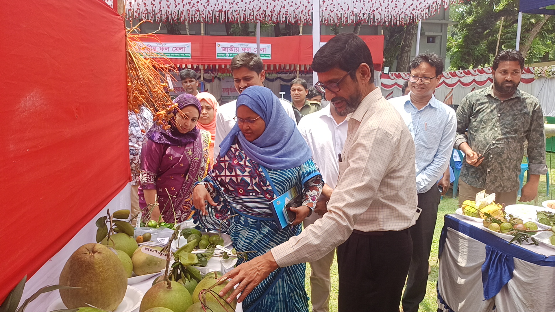 পঞ্চগড়ে তিন দিনব্যাপী জাতীয় ফল মেলা শুরু