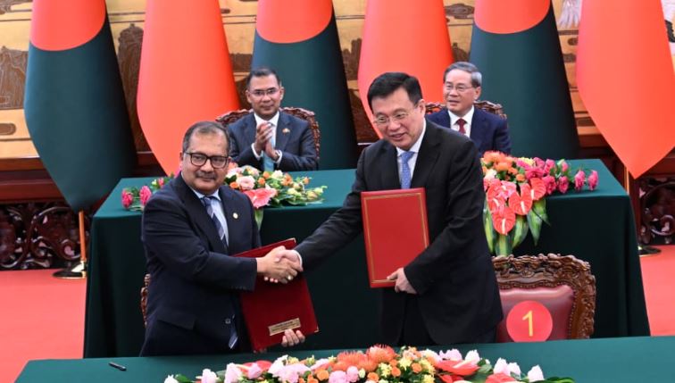 গণমাধ্যম খাতে সহযোগিতা জোরদারে বাংলাদেশ-চীনের মধ্যে চারটি সমঝোতা স্মারক স্বাক্ষর