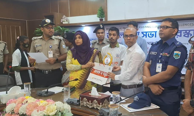 জয়পুরহাটে মাদকদ্রব্যের অপব্যবহার ও পাচারবিরোধী আন্তর্জাতিক দিবস পালিত