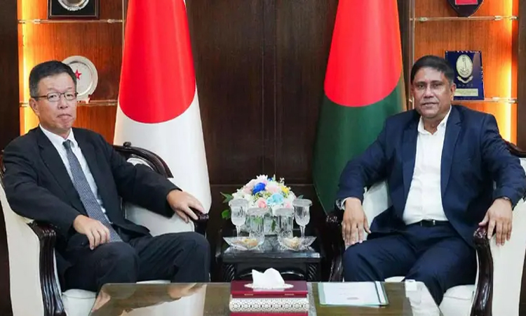 প্রধানমন্ত্রীর প্রতিরক্ষা উপদেষ্টার সঙ্গে জাপানি রাষ্ট্রদূতের সাক্ষাৎ