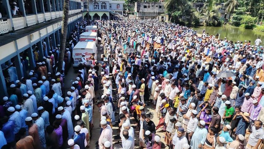কাতারে সড়ক দুর্ঘটনায় নিহত ৫ জনের দাফন সম্পন্ন