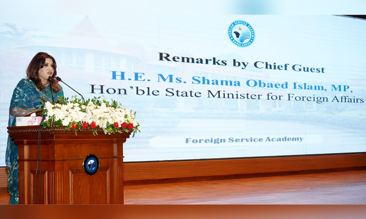‘বাংলাদেশ ফার্স্ট’ নীতি বাস্তবায়নে দক্ষ কূটনীতিক অপরিহার্য: শামা ওবায়েদ 