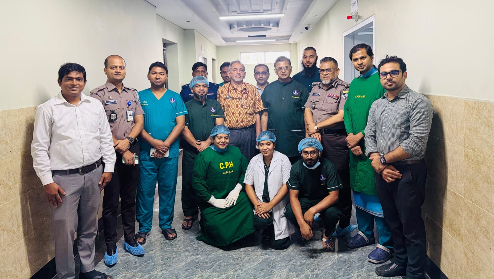 কেন্দ্রীয় পুলিশ হাসপাতালে প্রথমবারের মতো এনজিওপ্লাস্টি সম্পন্ন