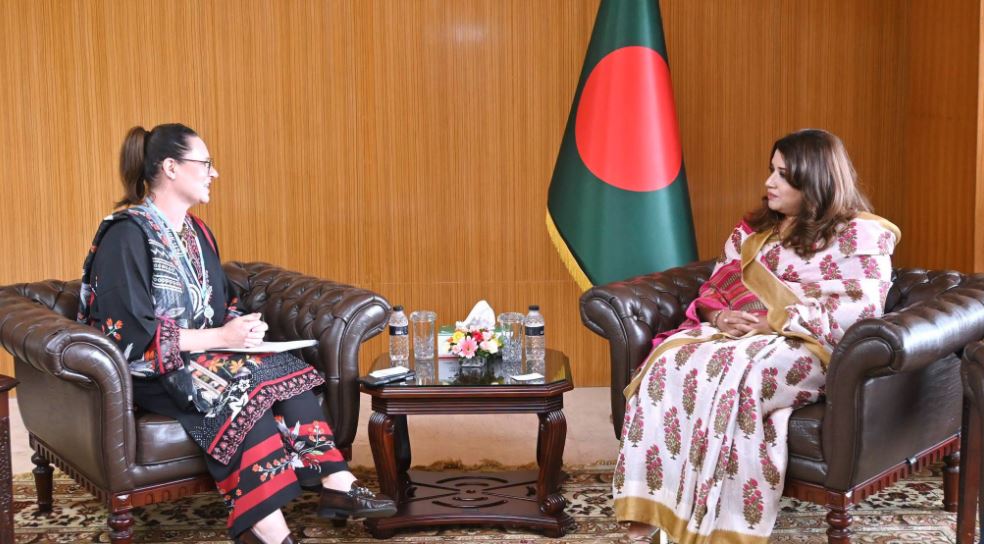 দক্ষতাভিত্তিক অভিবাসনে গুরুত্বারোপ, আইওএমের সহযোগিতা চান শামা ওবায়েদ