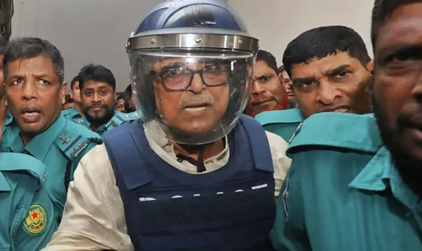 শিক্ষক নিয়োগে দুর্নীতির মামলায় গ্রেফতার দেখানো হলো রাশেদ খান মেননকে