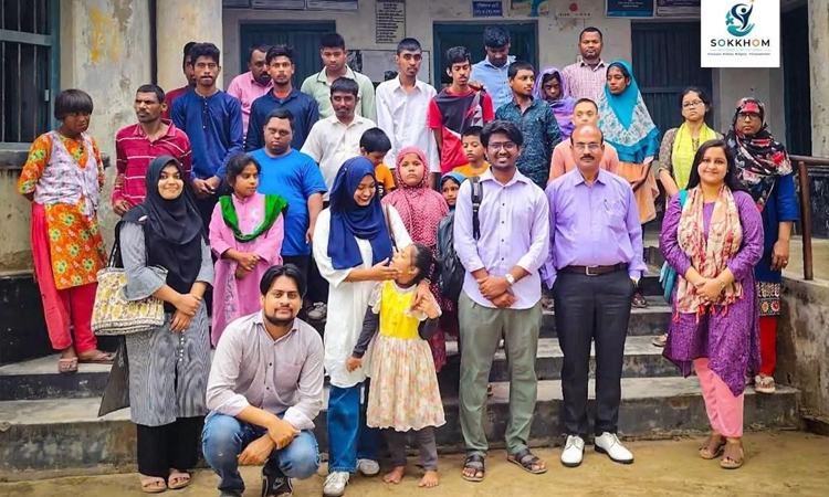 প্রতিবন্ধীদের দক্ষ করে তুলতে কাজ করছে হাবিপ্রবি শিক্ষার্থীদের সংগঠন ‘সক্ষম’