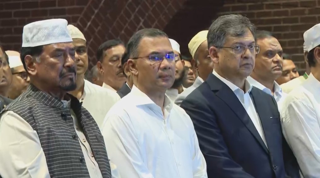 জমির উদ্দিন সরকারের জানাজায় প্রধানমন্ত্রীর অংশগ্রহণ