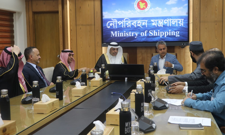 বন্দর, পরিবহন ও লজিস্টিকস সহযোগিতা জোরদারে বাংলাদেশ-সৌদি উচ্চপর্যায়ের বৈঠক