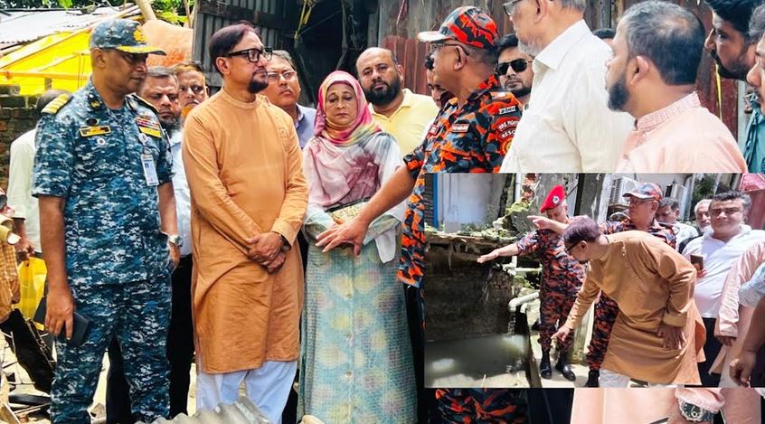 জলাবদ্ধতার কারণ চিহ্নিত করে স্থায়ী সমাধানে কাজ করছে চসিক : মেয়র ডা. শাহাদাত 