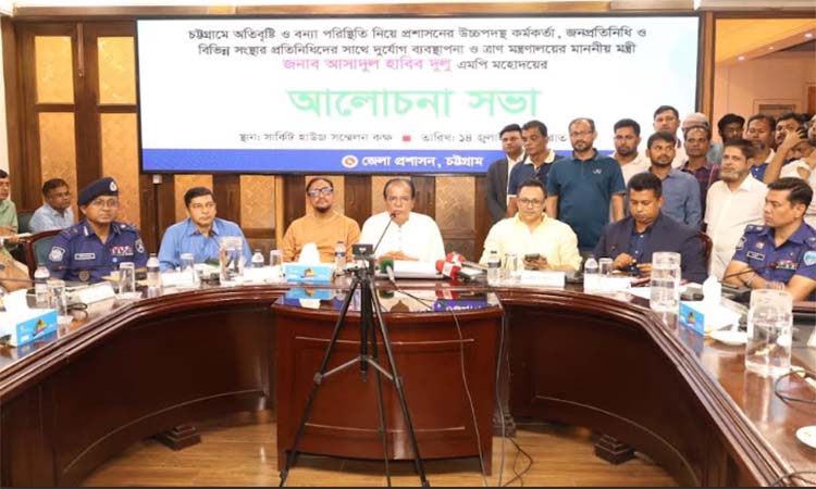 বন্যা পরবর্তী পুনর্বাসনে কাজ করছে সরকার : দুর্যোগ ও  ত্রাণ মন্ত্রী