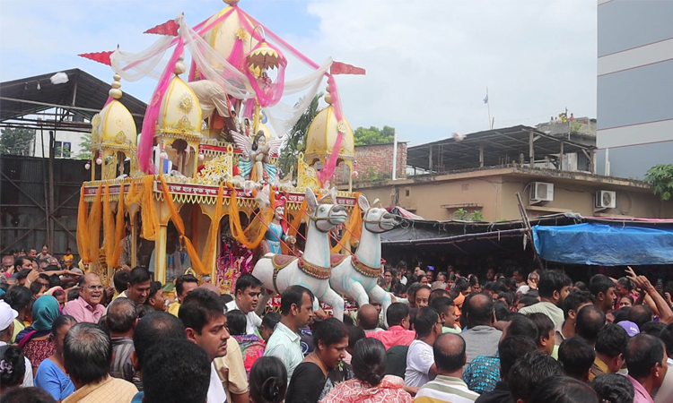 নওগাঁয় ৯ দিনব্যাপী রথযাত্রা শুরু