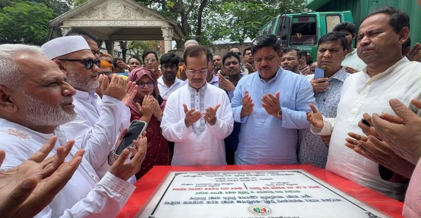 গাজীপুরে ৭টি উন্নয়ন প্রকল্পের ভিত্তিপ্রস্তর স্থাপন