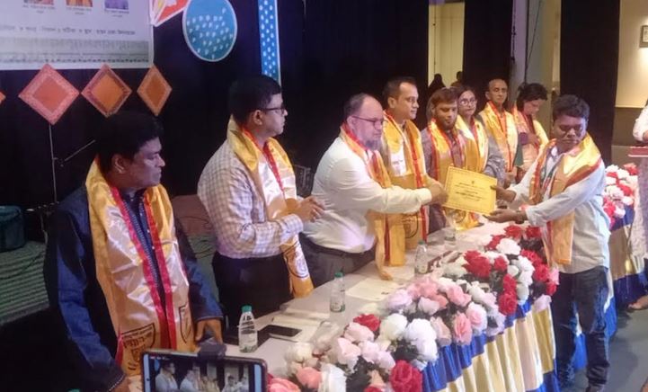 সুনামগঞ্জে পাঁচজন বিশিষ্ট সাংস্কৃতিক ব্যক্তিত্বকে সম্মাননা প্রদান
