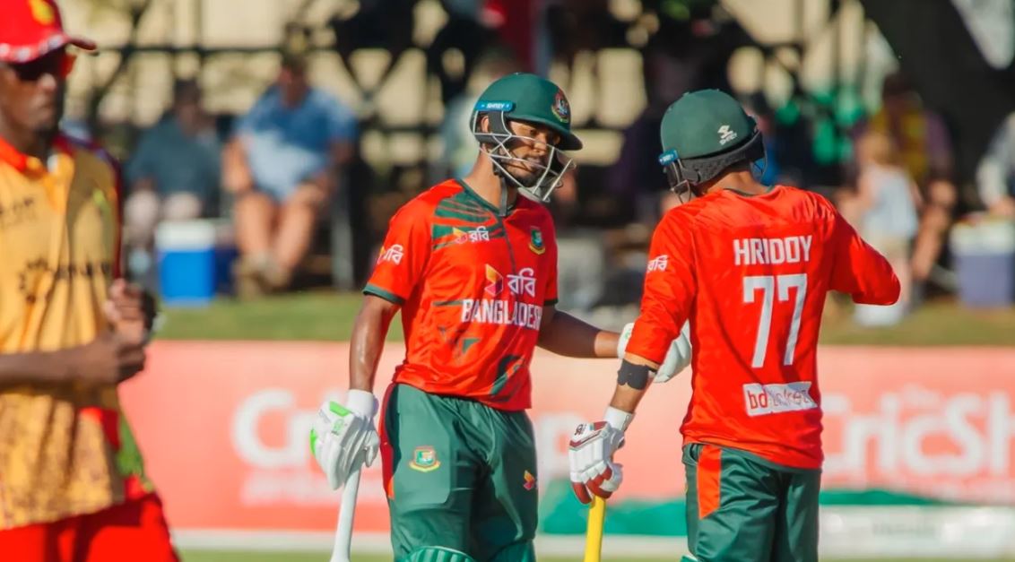 জিম্বাবুয়ের বিপক্ষে টি-টোয়েন্টি সিরিজ জিতল বাংলাদেশ
