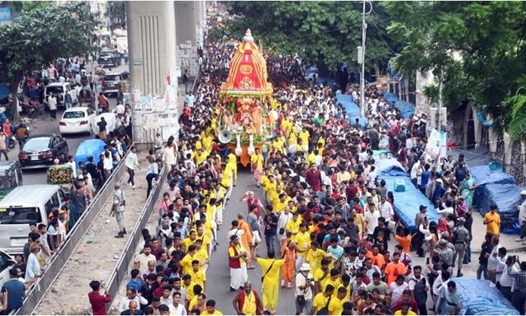 রথযাত্রা উৎসব শেষ হচ্ছে কাল