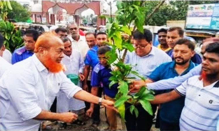 খানজাহান আলী মিশনের বৃক্ষরোপণ কর্মসূচির উদ্বোধন