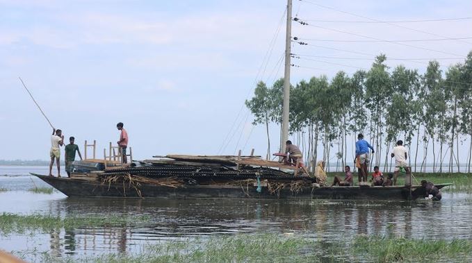 তিস্তার ভাঙনরোধে কাজ শুরু করেছে ডালিয়া পানি উন্নয়ন বোর্ড
