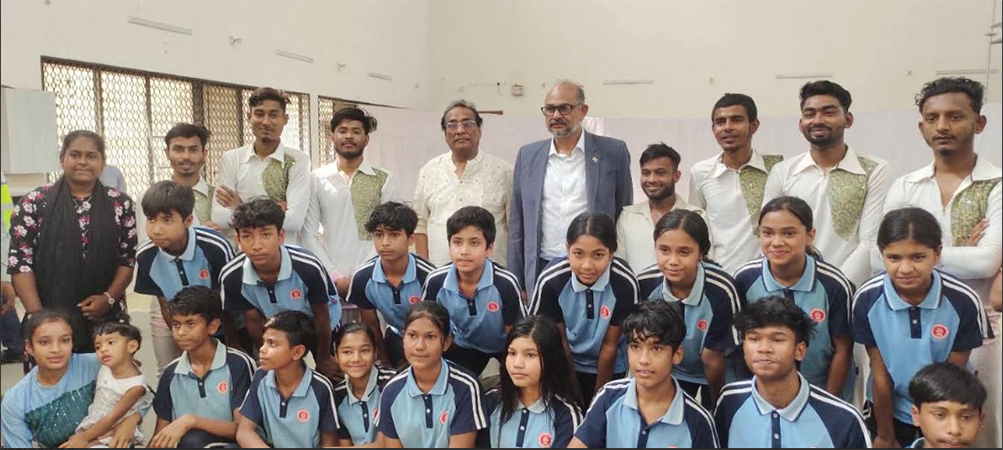 রাজবাড়ীর অ্যাক্রোবেটিক প্রশিক্ষণ কেন্দ্রের শিক্ষার্থীরা চীন যাচ্ছে
