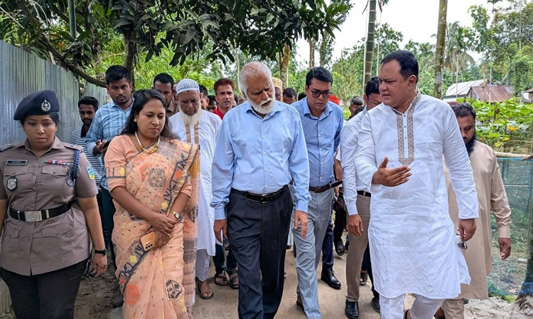 শেরপুরে আকস্মিক বন্যা ঠেকাতে ব্যবস্থা গ্রহণ করবে সরকার: প্রতিমন্ত্রী এম ইকবাল হোসেইন 