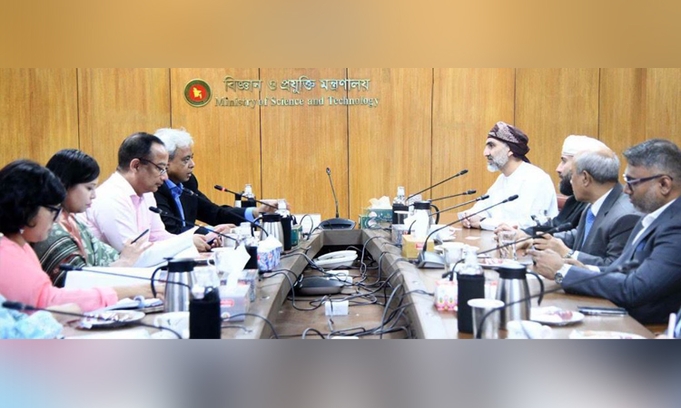 প্রযুক্তি, উদ্ভাবন ও যৌথ গবেষণা জোরদারে বাংলাদেশ-ওমান দ্বিপাক্ষিক আলোচনা অনুষ্ঠিত