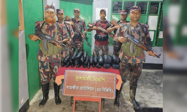 সাতক্ষীরা সীমান্তে ৭ লক্ষাধিক টাকার ভারতীয় মালামাল জব্দ