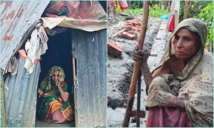 তথ্য প্রতিমন্ত্রীর উদ্যোগে নতুন ঘর পেলেন দুঃস্থ ফিরোজা, বিধবা মেয়ের চাকরি 