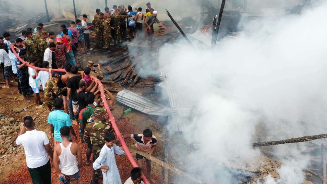 রাঙ্গামাটির লংগদুতে অগ্নিকাণ্ডে বসতঘরসহ ৪টি কারখানা ভস্মীভূত