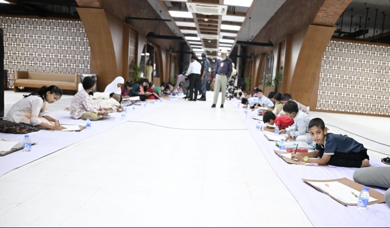 জুলাই গণ-অভ্যুত্থান দিবস উপলক্ষে সংসদ ভবনে চিত্রাঙ্কন প্রতিযোগিতা 
