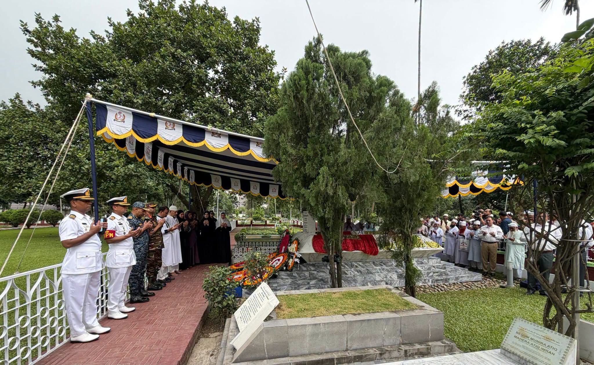 প্রধানমন্ত্রীর শ্বশুর মাহবুব আলী খানের শাহাদাতবার্ষিকী পালিত 