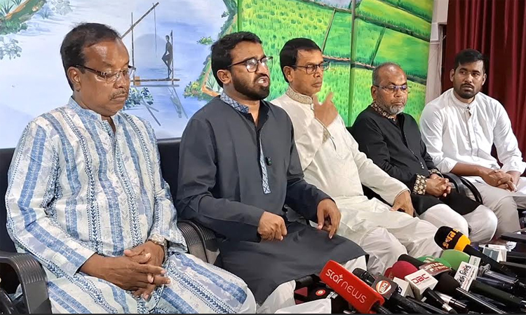 কার্যক্রম নিষিদ্ধ আওয়ামী লীগকে রাজনীতি করার সুযোগ দেওয়া হবে না : রাশেদ খাঁন