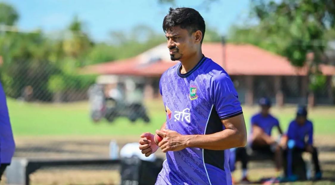 প্রস্তুতি ম্যাচে তাইজুলের আঙুলে চোট 