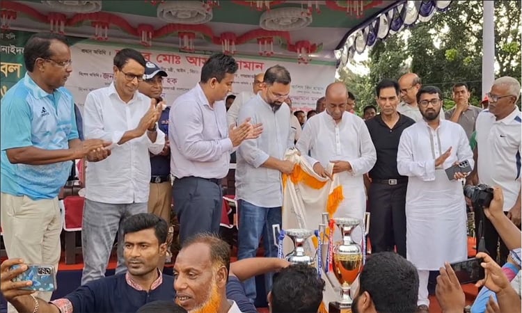 খেলাধুলার মাধ্যমে মাদকমুক্ত সমাজ গড়তে চাই: আমিনুল হক